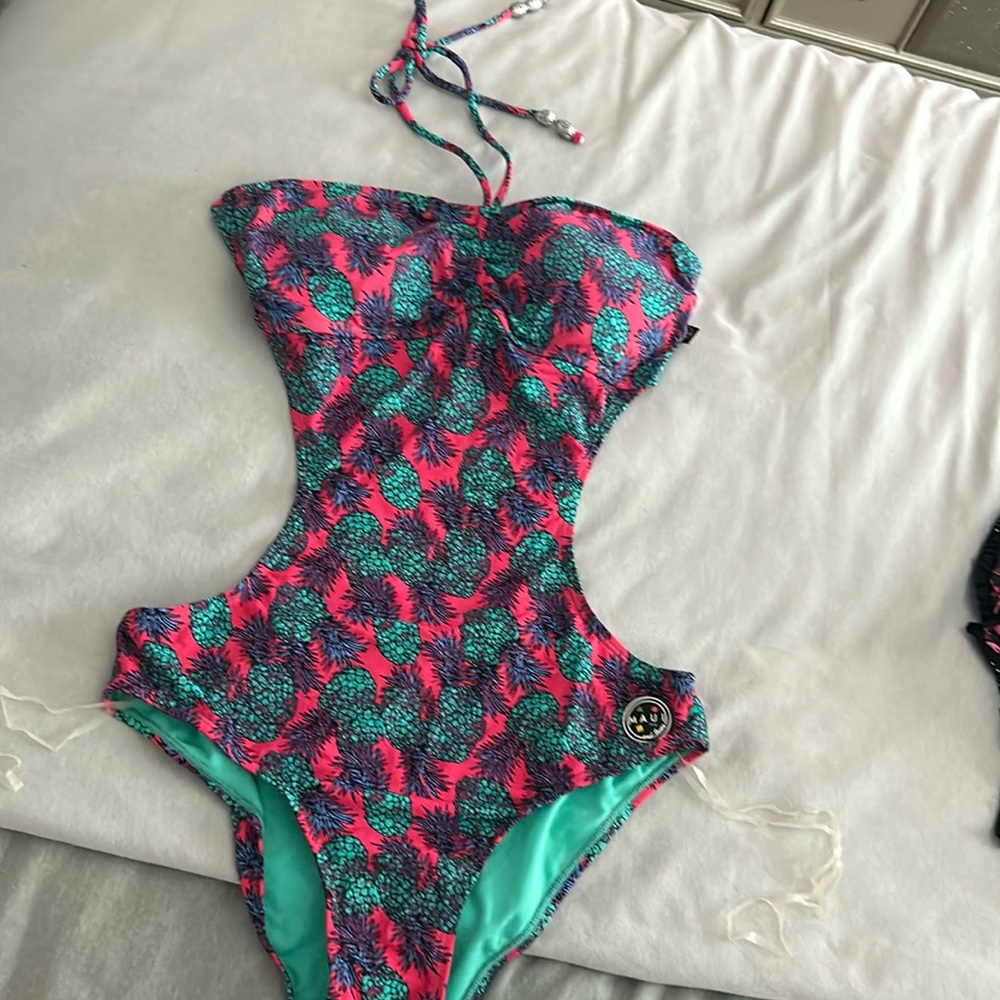 Maui & Sons bikini pineapple
